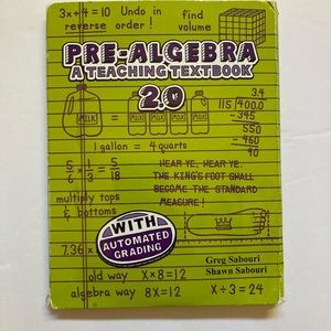Teaching Textbooks Pre-Algebra 2.0